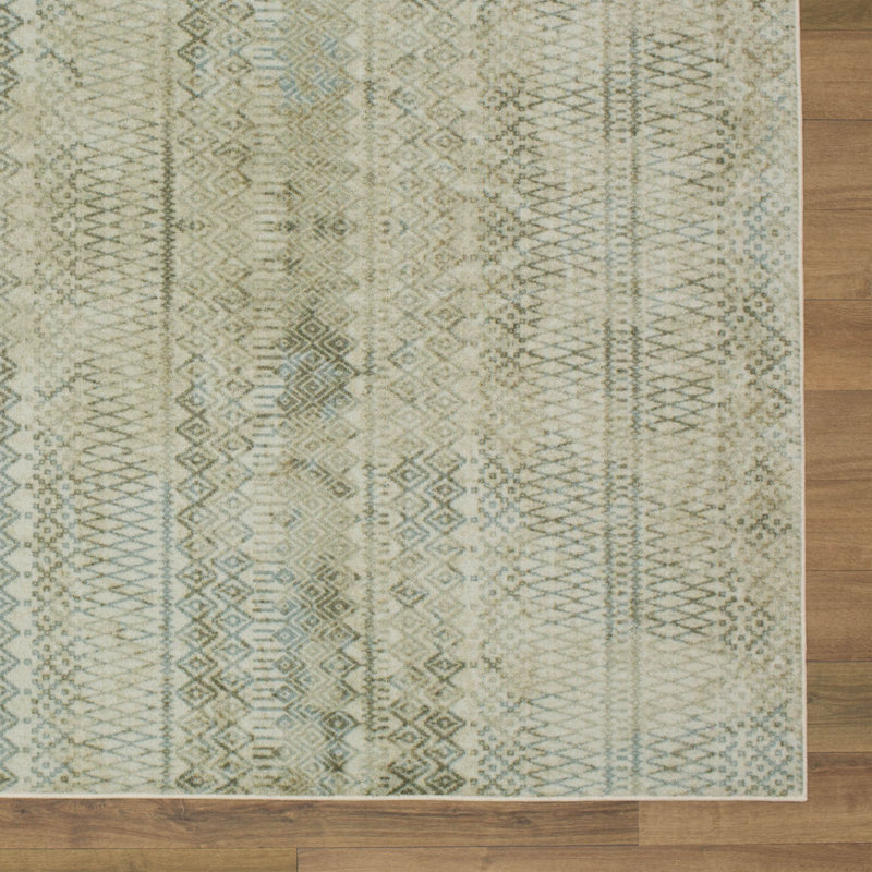 Union Rustic Aliva Performance Cream Rug & Reviews Wayfair